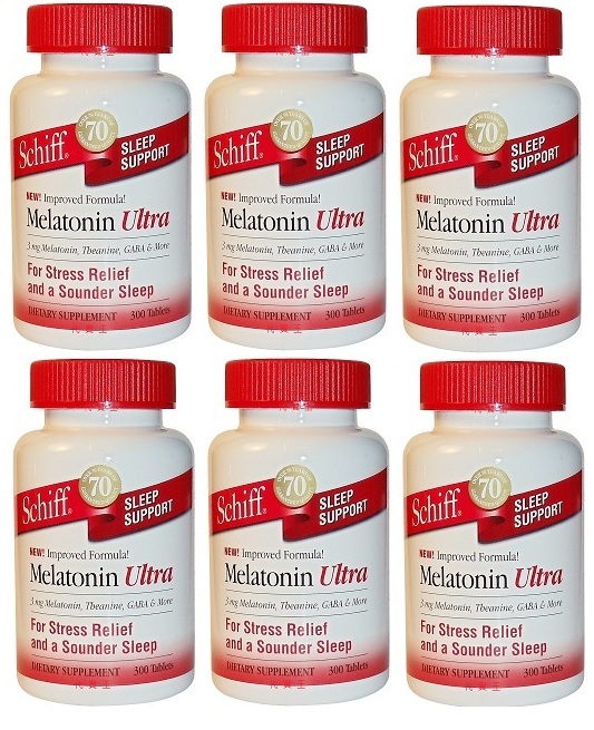 Schiff Melatonin Ultra 3mg�h�¿E�� 300��(2011�s�t��)(�@��6�~)